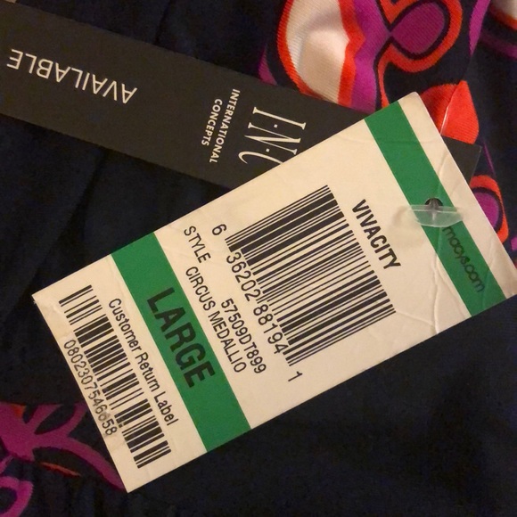 Inc. international Geo print racerback maxi - Picture 4 of 6